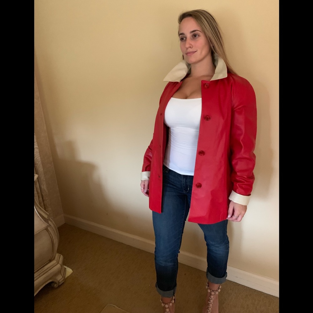 Leather jacket